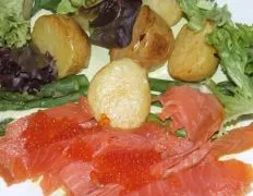 Luxurious Smoked Salmon And Caviar Salad Recipe