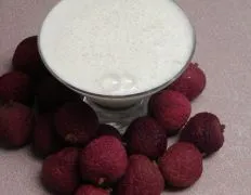 Lychee Lime Lassi Yogurt Drink