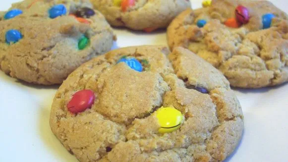 M&M Kahlua Cookies