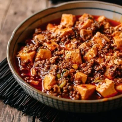 Ma Po Tofu Braised Spicy Pork With Tofu