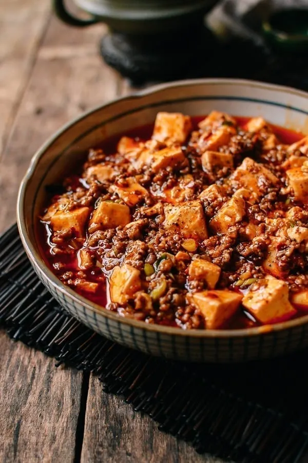 Ma Po Tofu Braised Spicy Pork With Tofu