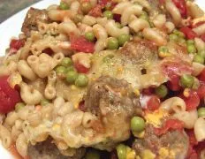 Mac & Meatball Casserole