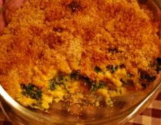 Mac N Cheese And Spinach Strata #Sp5