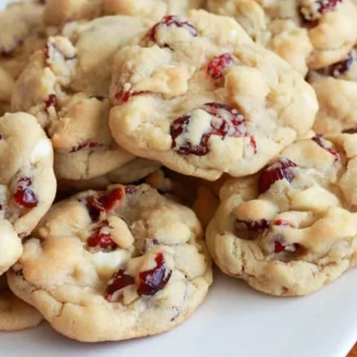 Macadamia Butter Cookies With Dried