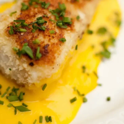 Macadamia Crusted Halibut With Mango And