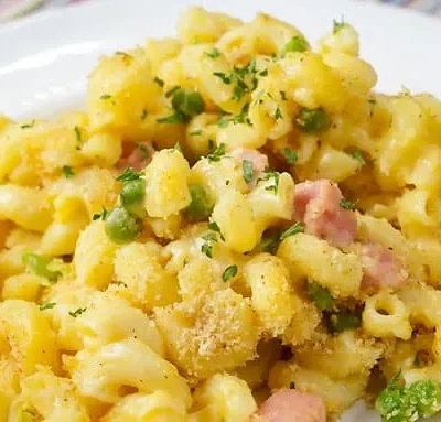 Macaroni And Cheese Casserole With