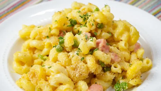 Macaroni And Cheese Casserole With