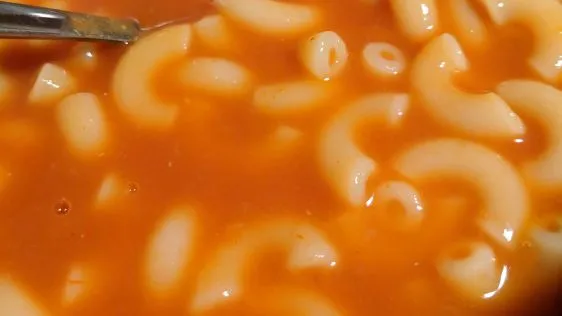 Macaroni And Tomato Soup
