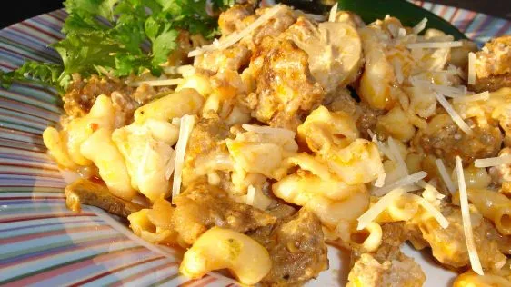 Macaroni & Hot Italian Sausage