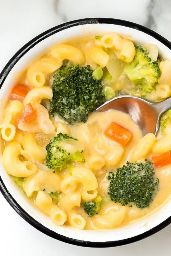 Macaroni In Soup