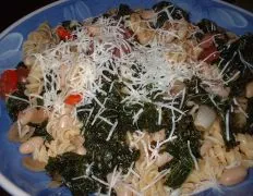 Macaroni With Kale And White Beans