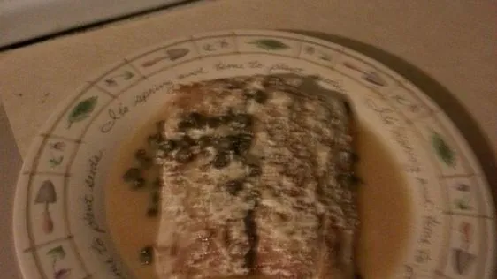 Mahi Mahi In Caper Garlic Cream Sauce