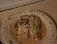 Mahi Mahi In Caper Garlic Cream Sauce