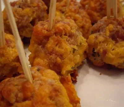 Make-Ahead Bisquick Sausage Ball Appetizers