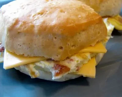 Make Ahead Breakfast Sandwiches