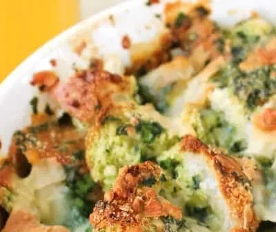 Make-Ahead Cheesy Spinach And Egg Strata