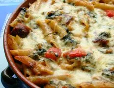 Make Ahead Italian Sausage And Pasta Bake