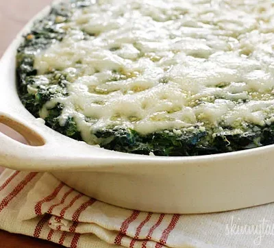 Makeover Spinach Gratin