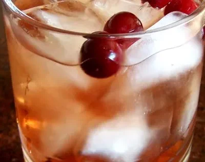 Malibu &Amp; Cranberry Cocktail