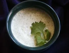 Mamas Cilantro Cream Sauce