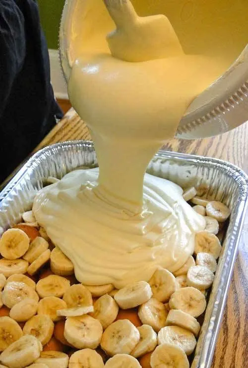 Mamas No Bake Banana Pudding