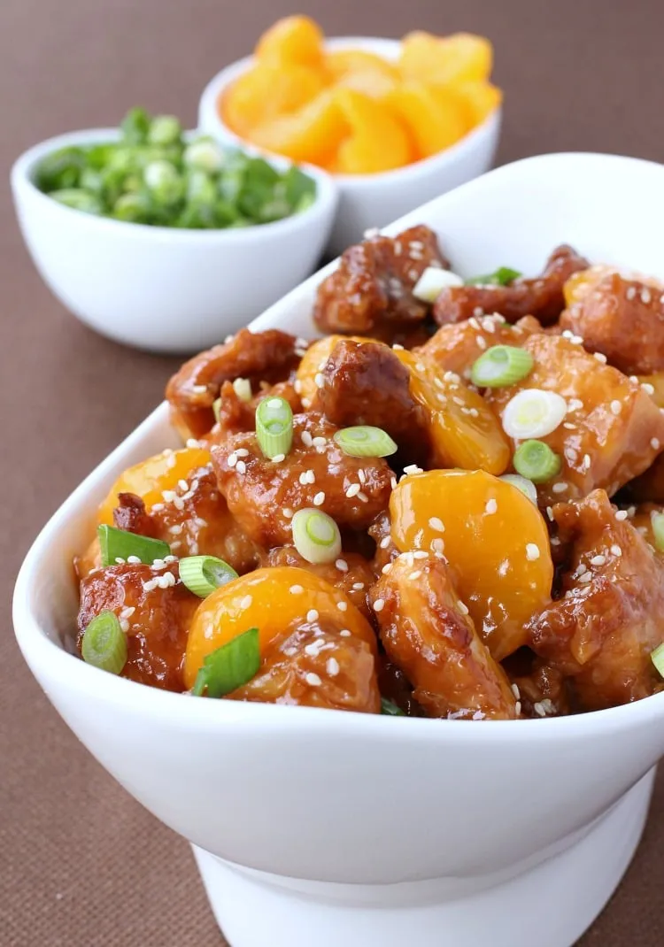 Mandarin Orange Chicken Delight