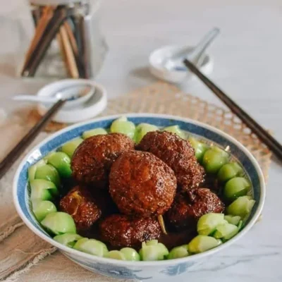 Mandarin Orange Spice Meatballs