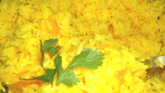 Mandarin Turmeric Rice