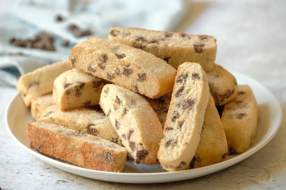 Mandel Bread Traditional Jewish Holiday