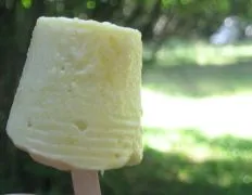 Mango Coconut Popsicle