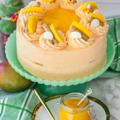 Mango Cream Cake