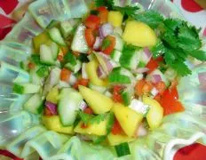 Mango Cucumber Salsa