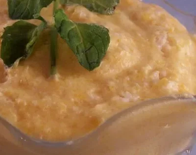 Mango Ginger Mousse