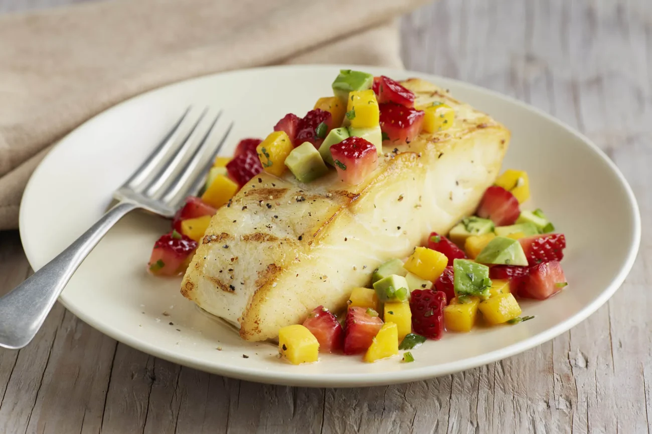 Mango Halibut