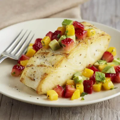 Mango Halibut