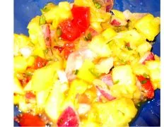 Mango- Pineapple Salsa