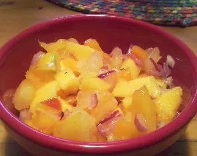 Mango &Amp; Tomato Salsa