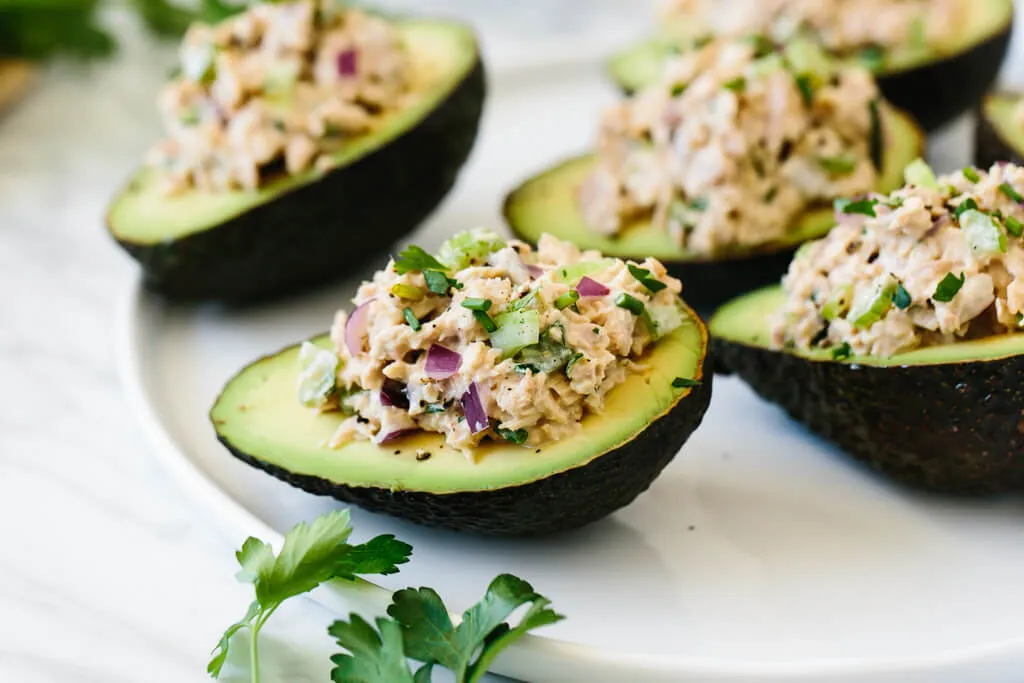 Mango-Tuna Stuffed Avocado Boats: A Refreshing Meal Idea