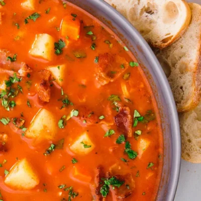 Manhattan Clam Chowder Quick