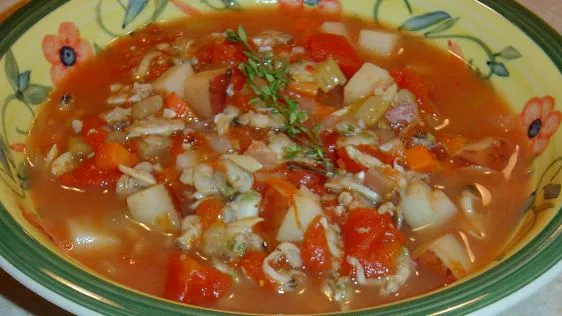 Manhattan Clam Chowder Quick