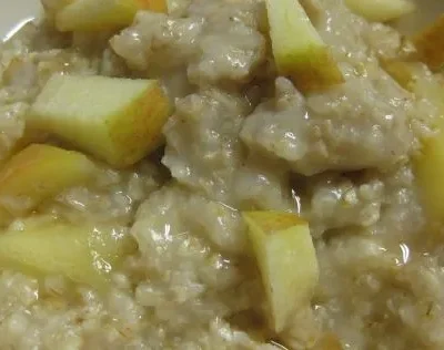 Maple Apple Almond Oatmeal