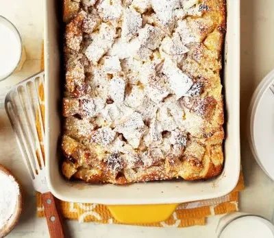 Maple Cream Cheese French Toast Casserole