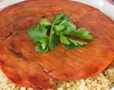 Maple Glazed Ham Steak