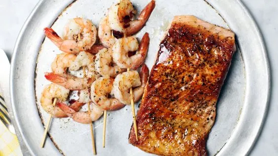 Maple-Glazed Salmon