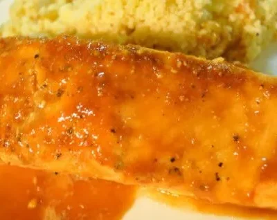 Maple-Glazed Salmon With A Spicy Twist: A Flavorful Oven-Baked Delight