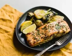 Maple &Amp; Mustard Glazed Salmon 3 Ingredients