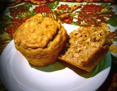 Maple Pear Oatmeal Muffins