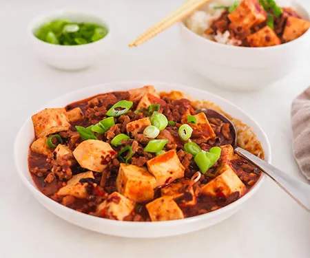 Mapo Tofu With Chinese Black Beans Sichuan