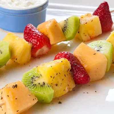 Marinated Fruit Kabobs