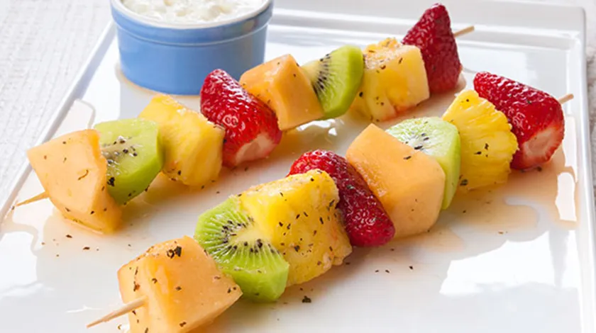 Marinated Fruit Kabobs